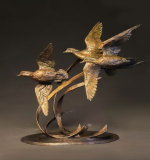 "First Light" Bronze Sculpture by Stefan Savides